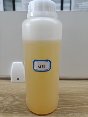 Acheter Liquide transparent jaune durcisseur époxy à base d'eau HW-8381 pour sol en béton, mortier de ciment époxy online manufacture